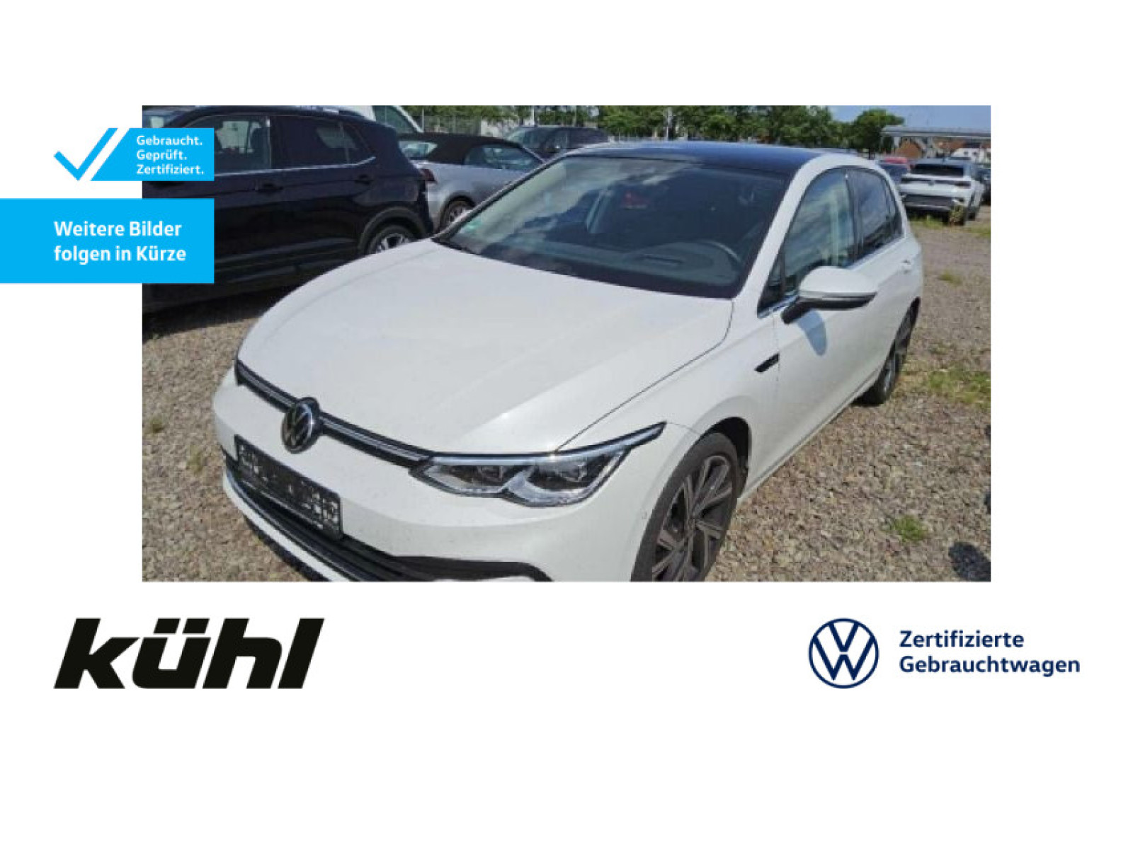 Golf 8 VIII 2.0 TSI DSG Style LED ACC HuD Standhzg. Kamera App Navi AHK