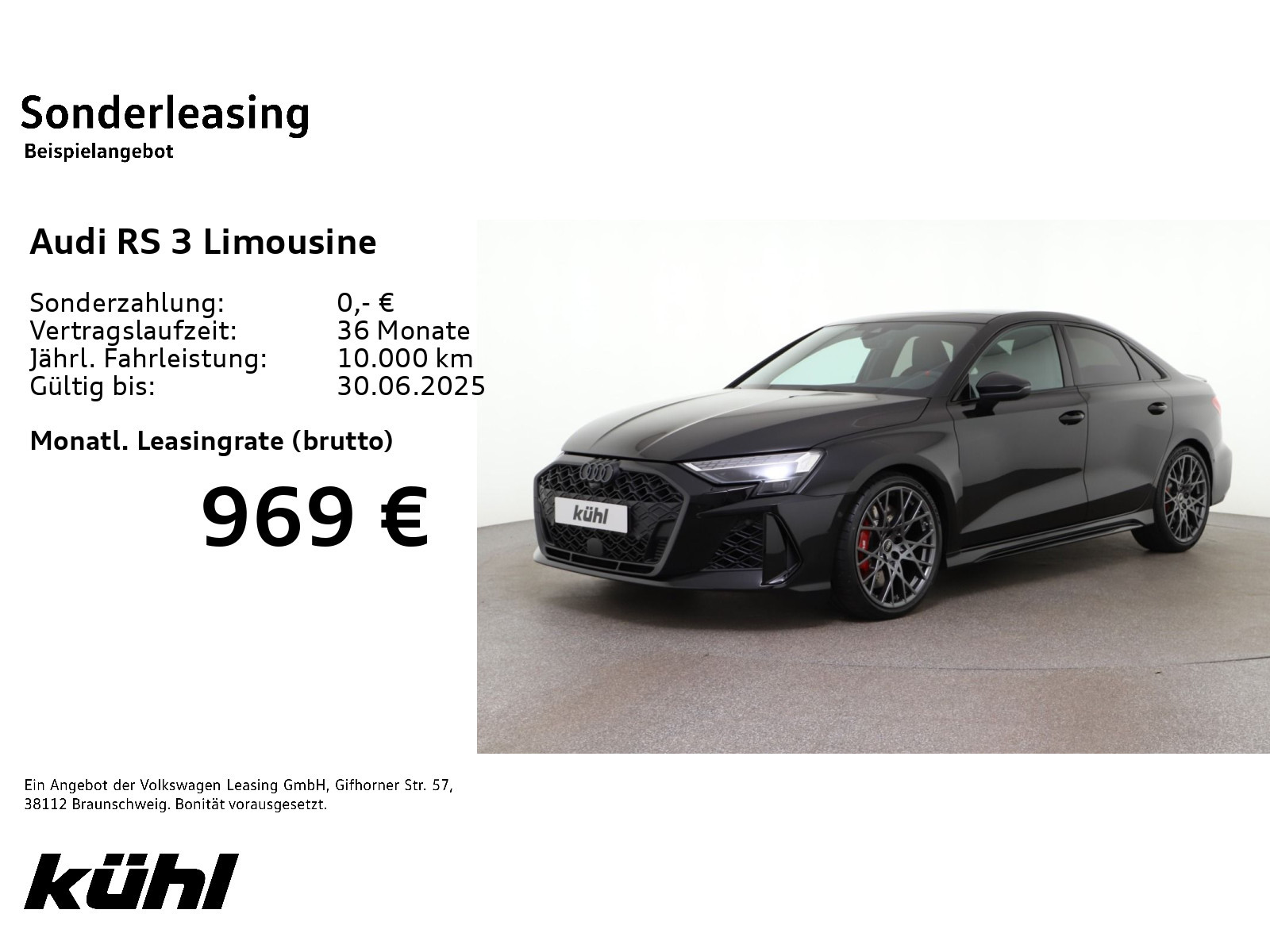 RS 3 Limousine 19' RS-Sportabg. Matrix HUD Vmax 280 Pano