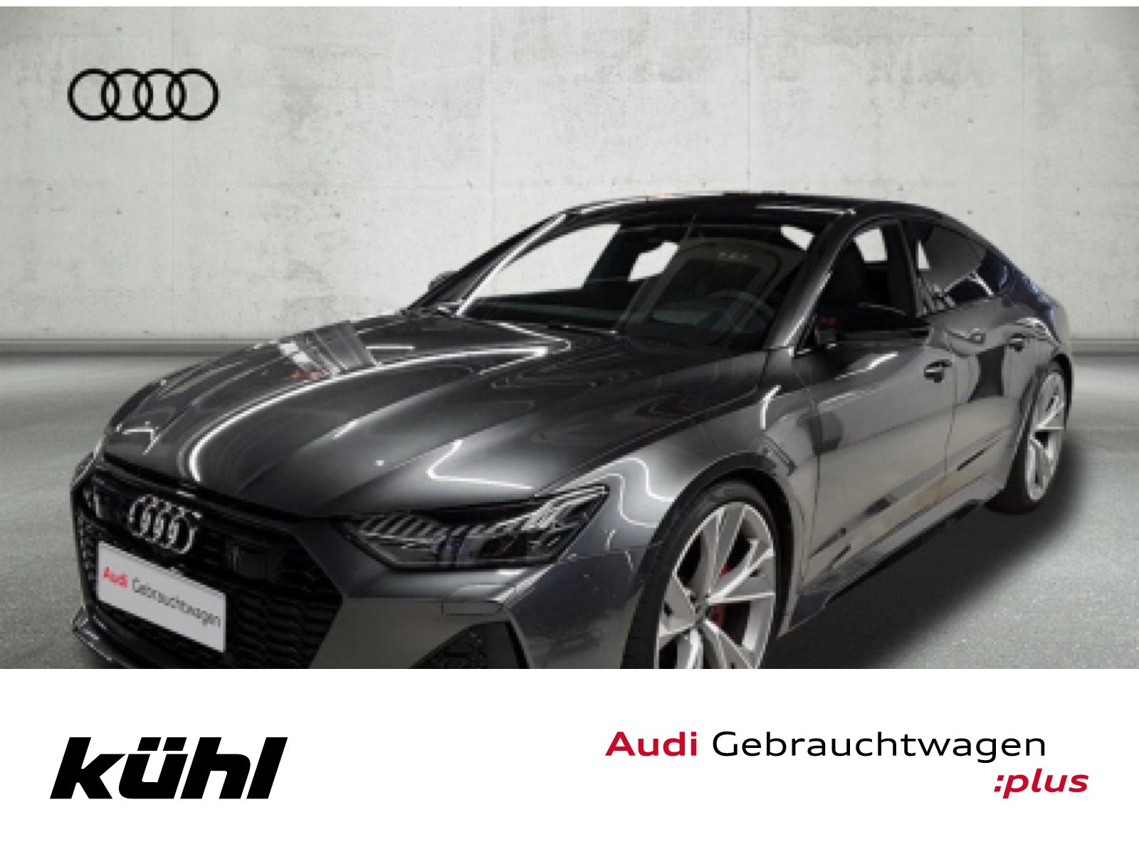 RS 7 Sportback 4.0 TFSI Q Tip. Performance LED Luft ACC HuD B&O 360° Navi