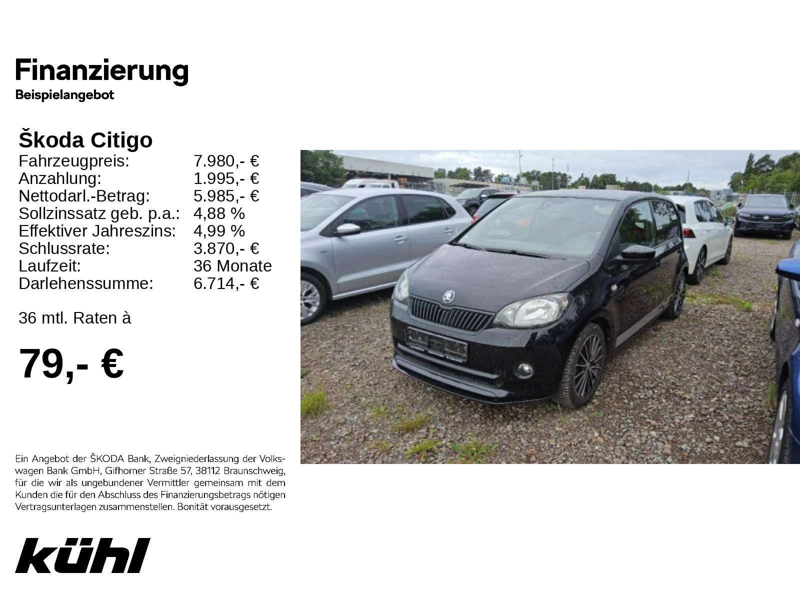 Citigo 1.0 Monte Carlo Move&Fun Sitzhzg.