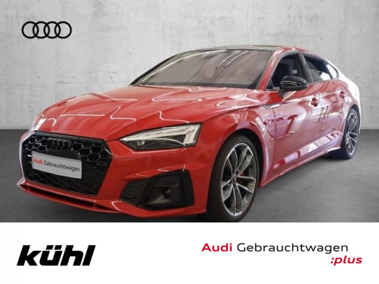 A5 Sportback 40 TFSI Q S tronic S line AHK 360° B&O Matrix Pano Standhzg. Navi+ HuD