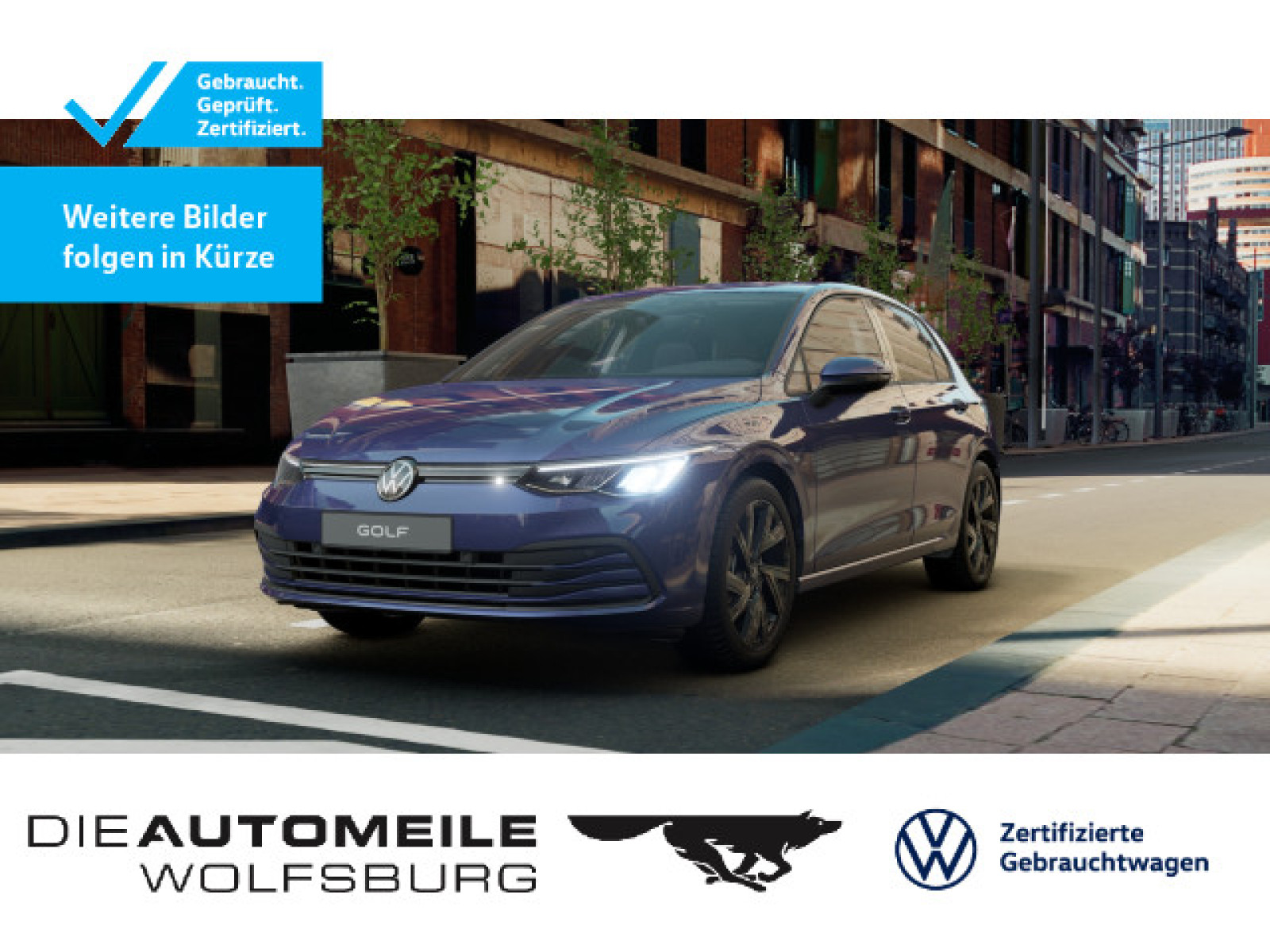 Golf VIII 1.0 eTSI DSG Life LED, ACC, Navi