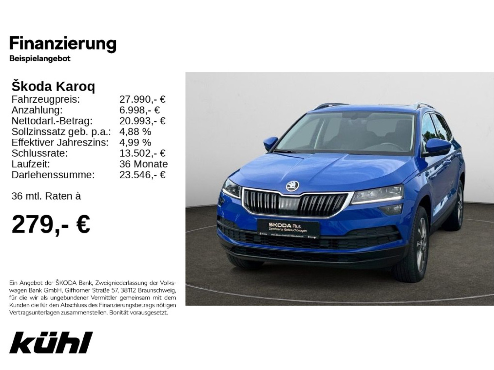 Karoq 2.0 TDI DSG 4x4 Clever Navi,AHK,Pano